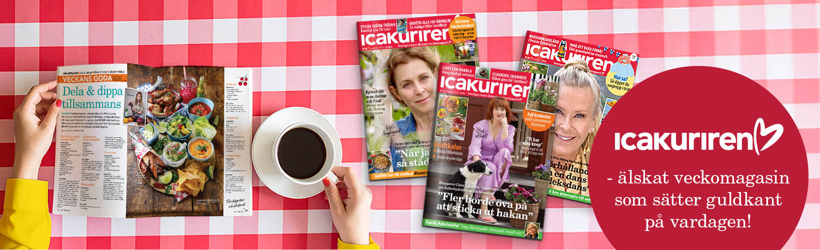 Icakuriren - älskat veckomagasin som sätter guldkant på vardagen!