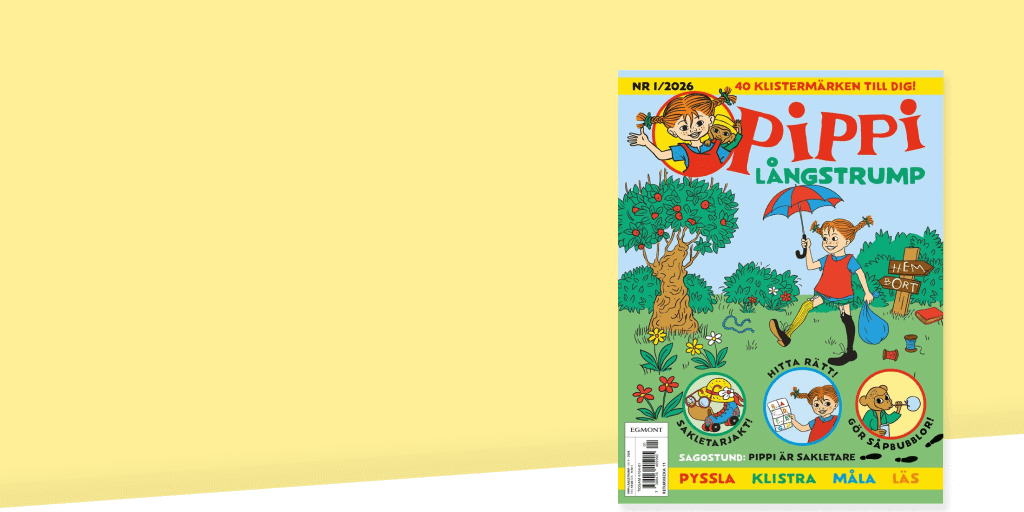 Prenumerera på Pippi Långstrump
